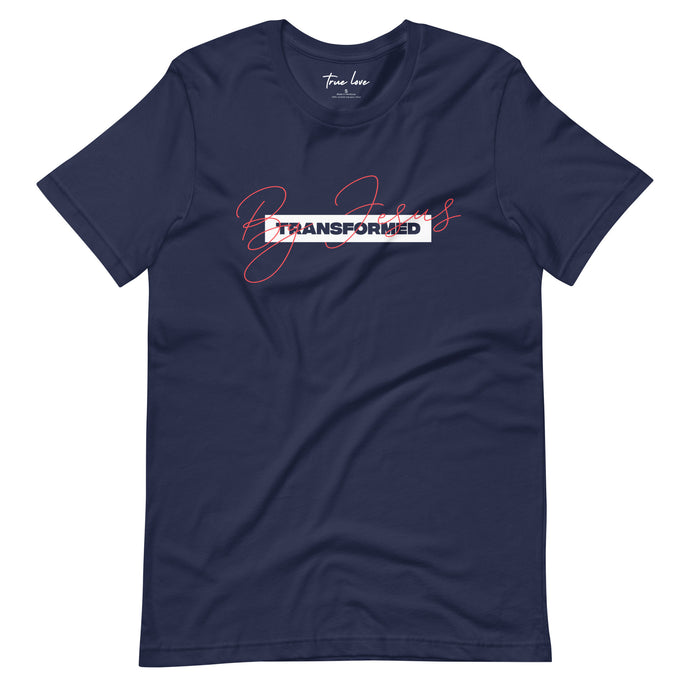 Transformed by Jesus Short-Sleeve Unisex T-Shirt