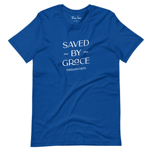 Saved by Grace through Faith t-shirt